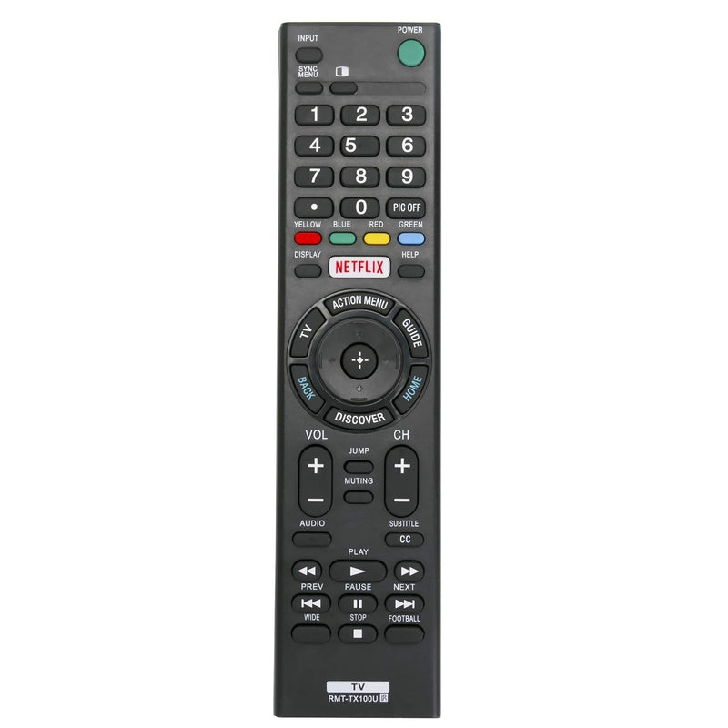 New RMT-TX100U Remote Control fit for Sony LED HDTV KDL-50W800C KDL-50W850C KDL-55W800C KDL-55W850C KDL-65W800C KDL-65W850C KDL-75W800C KDL-75W850C XBR-43X830C (RMTTX100U)(1-492-978-11/1-492-978-21) - LeoForward Australia