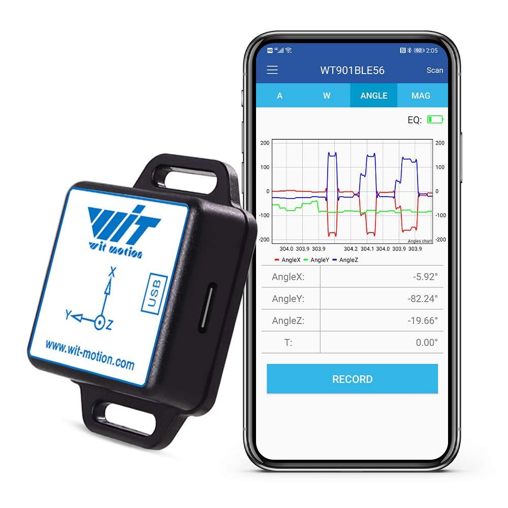 [Bluetooth 5.0 Accelerometer+Inclinometer] WT901BLECL MPU9250 High-Precision 9-axis Gyroscope+Angle(XY 0.05° Accuracy)+Magnetometer with Kalman Filter, Low-Power 3-axis AHRS IMU Sensor for Arduino - LeoForward Australia