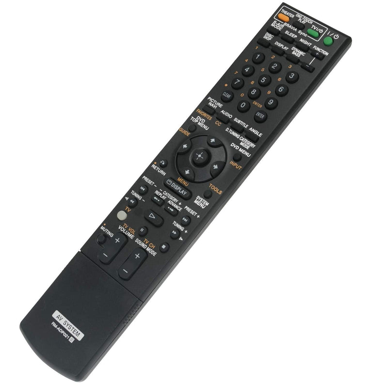 New RM-ADP021 Replace Remote Control fit for Sony DVD Disc Home Theater Theatre AV Receiver System DAV-HDX675 DAV-HDX575WC DAV-HDX578W DAV-HDX678WF DAV-HDX975WF HCD-HDX678WF DAV HDX678WF DAVHDX675 - LeoForward Australia