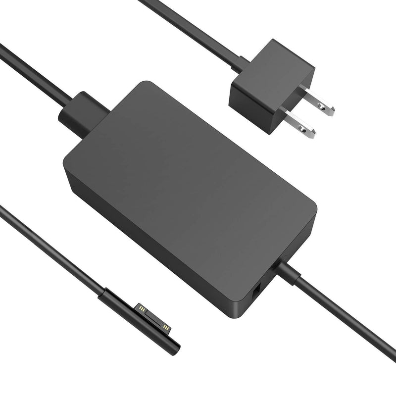  [AUSTRALIA] - Surface Book Charger, AYNEFF 15V 4A 65W Surface Pro 7 Power Supply Compatible with Microsoft Surface Book Surface Laptop Surface Pro 7 Pro 6 Pro 4 Pro X, Surface Go, 5.9ft DC Cable with USB 5V 1A