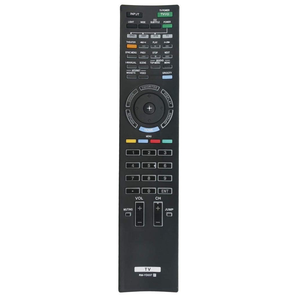 New RM-YD037 Remote Control Compatible with Sony LCD LED TV KDL-60NX810 KDL-60NX801 KDL-60NX800 KDL-55NX811 KDL-55NX810 KDL-52NX800 KDL-46NX810 KDL-46NX800 KDL-46NX711 KDL-46NX710 KDL-46NX700 - LeoForward Australia