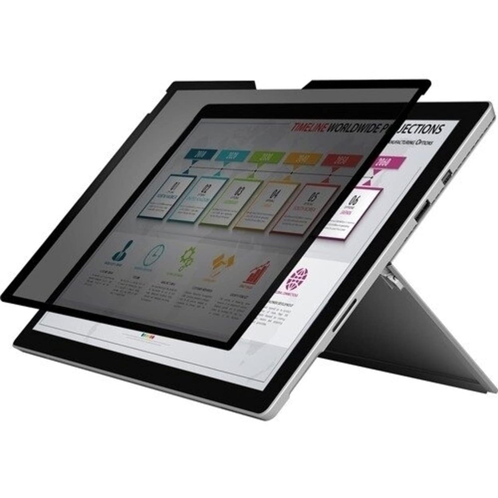  [AUSTRALIA] - Rocstor PrivacyView PrivacyView Magnetic Privacy Filter for 12.3" Microsoft Surface Pro 5 & 6 Tablet - Black