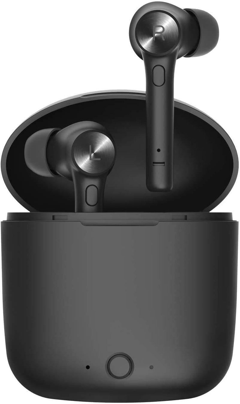 Bluetooth 5.0 Wireless Earbuds, Bluedio Hi(Hurricane) Wireless Earbud Headphones in-Ear Earphones with Charging Case, Mini Car Headset Built-in Mic for Cell phone/Running/Android, 5Hrs Playtime - LeoForward Australia