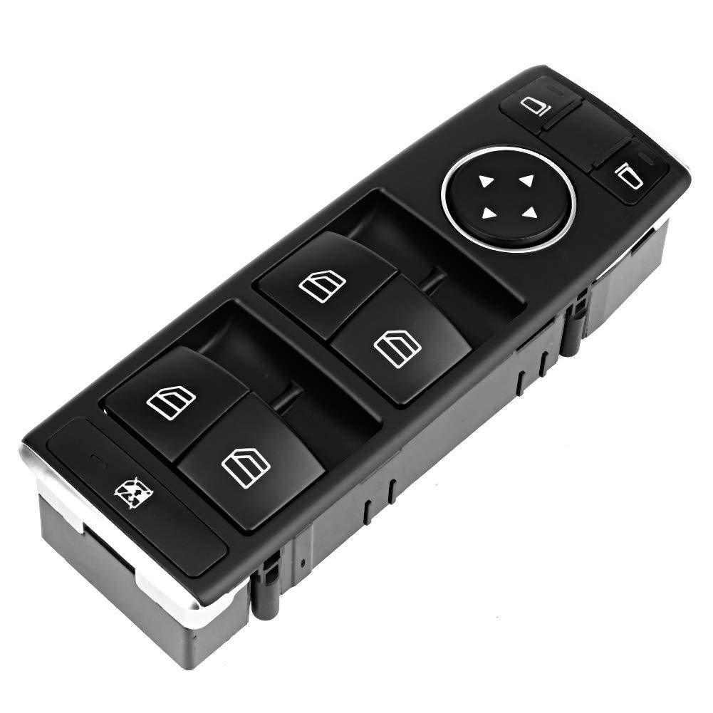 Aramox Electric Window Switch, Power Master Window Control Switch Fit for Mercedes Benz W204 A2049055302 - LeoForward Australia