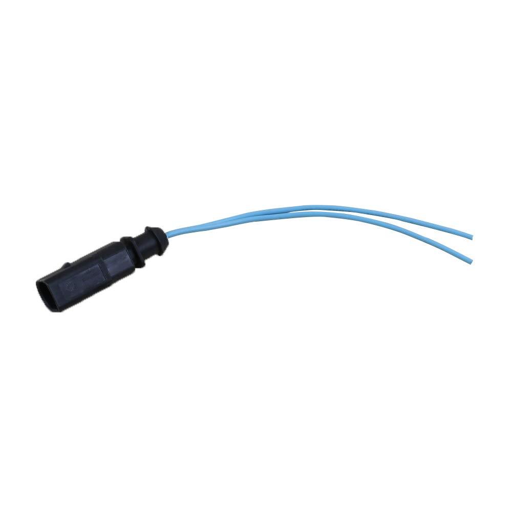 2 Pins Plug Flat Socket Connector Wire Harness Cable 1J0973802 Fit For VW Audi - LeoForward Australia
