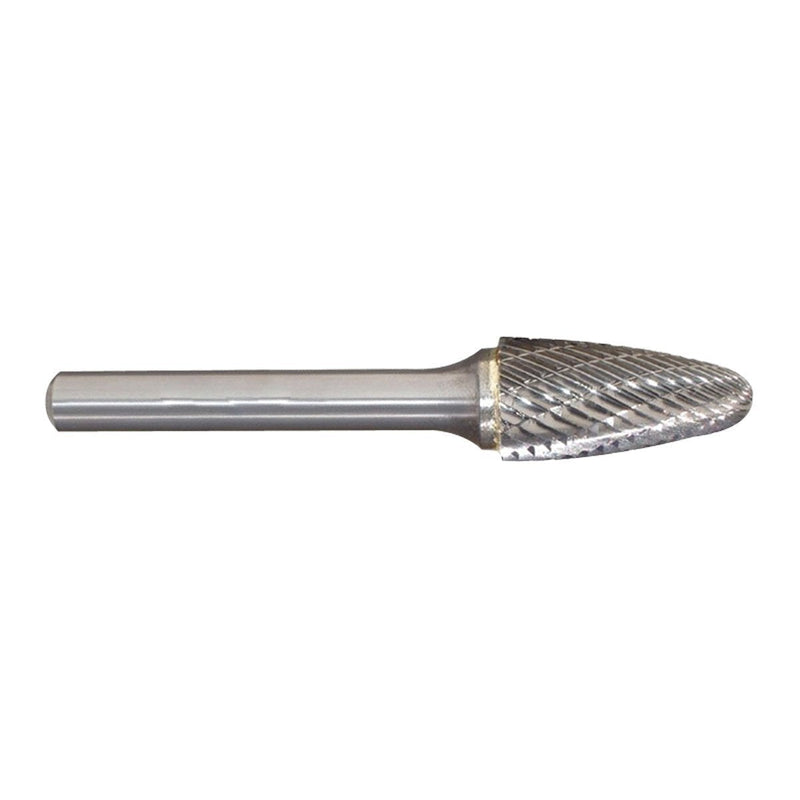 HHIP 3000-0145 SF-5 Round Nose Tree Shape Double-Cut Carbide Burrs - LeoForward Australia