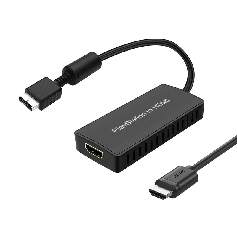  [AUSTRALIA] - PS2 to HDMI Adapter PS2 HDMI Cable PS2 to HDMI Converter Support 4:3/16:9 Screen aspect ratio switch. Works for Playstation 1/Playstation 2 HD Link Cable. Playstation 1 Adapter Sony PS2 HDMI Converter