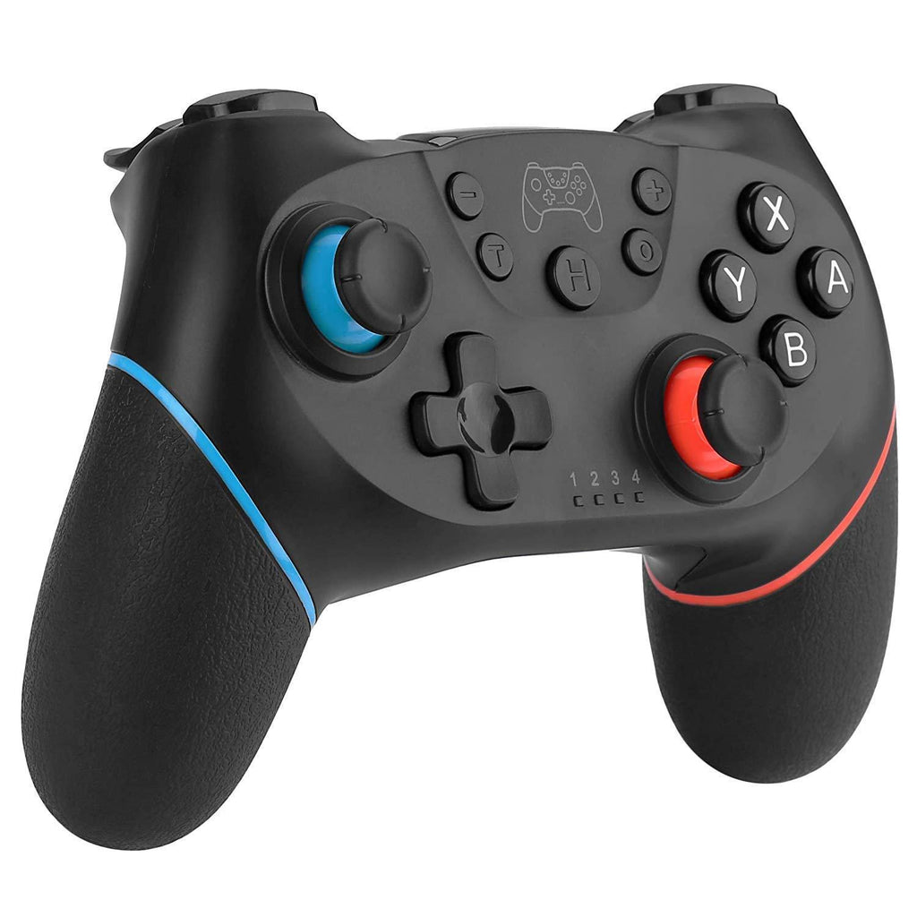  [AUSTRALIA] - Switch Controller, Diswoee&Diswoe Wireless Pro Controller Gamepad Compatible with Switch Support Amibo, Wakeup, Screenshot and Vibration Functions-Black