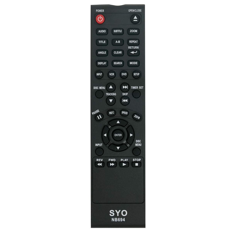 NB694 NB694UH Replacement Remote Control Applicable for Sanyo DVD VCR FWDV225F - LeoForward Australia