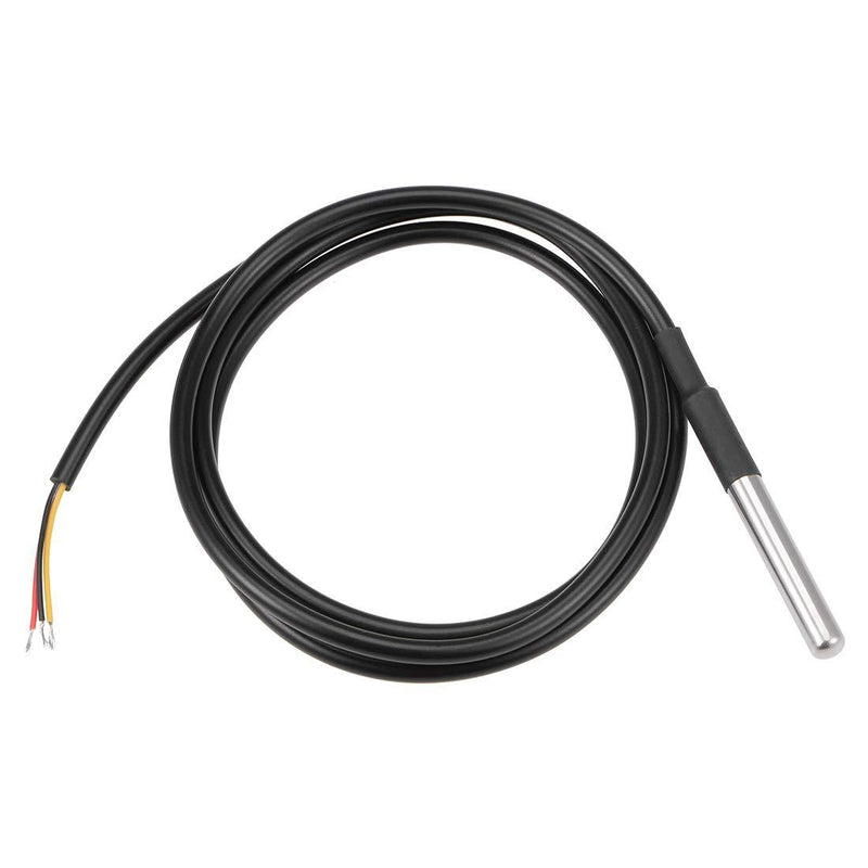 uxcell DS18B20 Temperature Sensor - Waterproof Digital Thermal Probe Temp Sensor - 1M Lead Length - LeoForward Australia