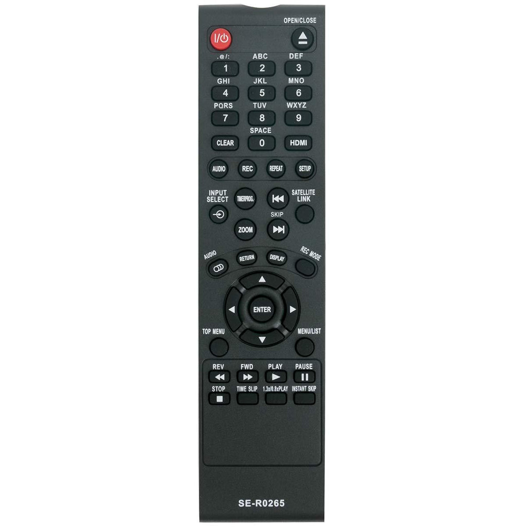 SE-R0265 Replace Remote Applicable for Toshiba DVD Video Recorder D-R410 D-R410KU D-KR10 D-KR10KU D-KR40KU D-KR40 D-R400 D-R400KU D-R420 D-R420KU D-R430 D-R430KU DR410 DR410KU DKR10 DKR10KU DKR40KU - LeoForward Australia