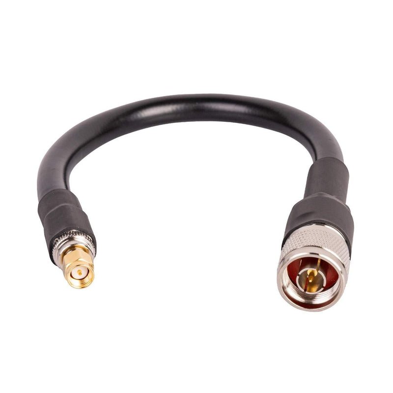 N Male to SMA Male Coax Cable 1ft, 50 Ohm Ultra Low Loss Extension Cable for ADS-B/4G/5G LTE/Ham/GPS/Radio/Moden by XRDS-RF (Not for TV) - LeoForward Australia