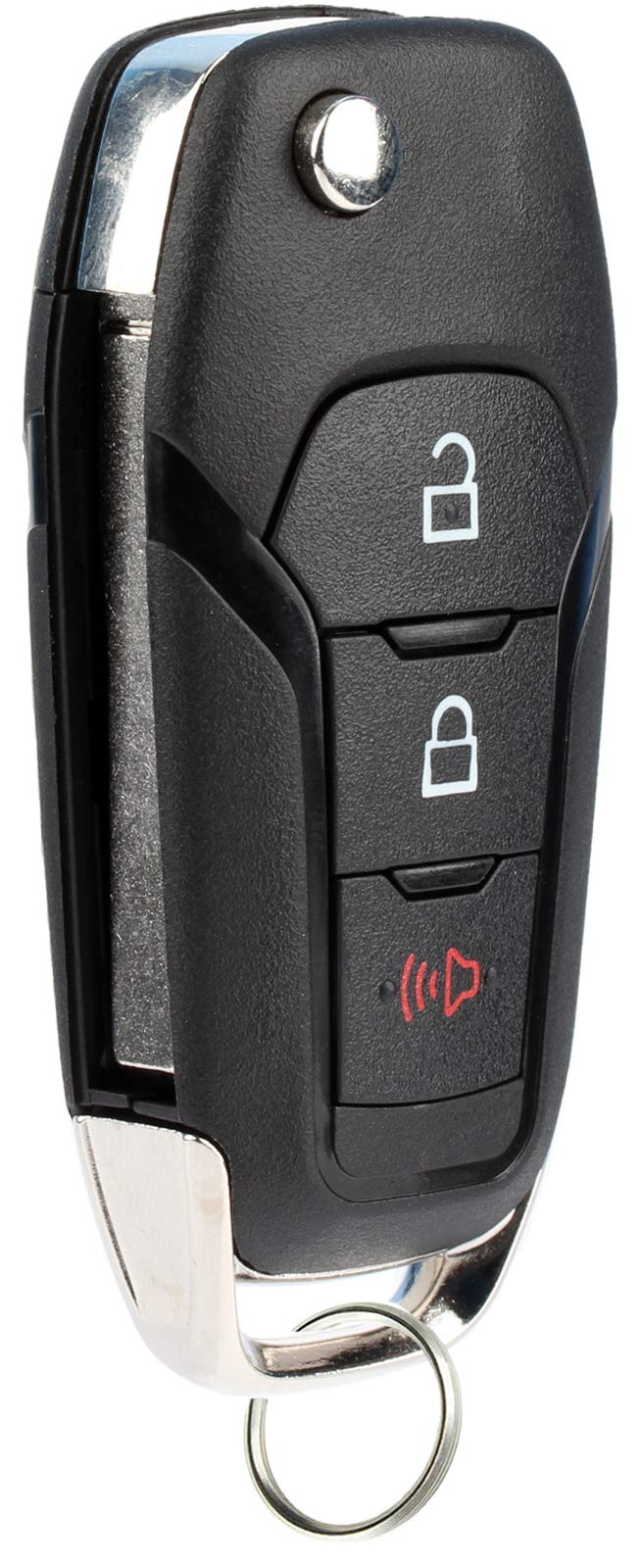 [AUSTRALIA] - KeylessOption Keyless Entry Car Remote Uncut Ignition Flip Key Fob for Ford F150 F250 N5F-A08TAA 1x