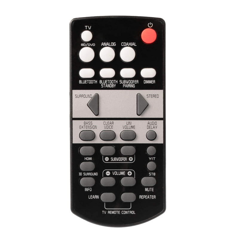 Motiexic Remote Control Compatible with Yamaha ATS1080 ATS-1080 YAS1080 YAS-1080 YAS-108 YAS-103 ATS1050 YAS-105 YAS-106 YAS-107 ATS-1070 YAS-203 YAS-207 ATS-1030 ZV28960 ZV289600 FSR78 ATS 1060 - LeoForward Australia