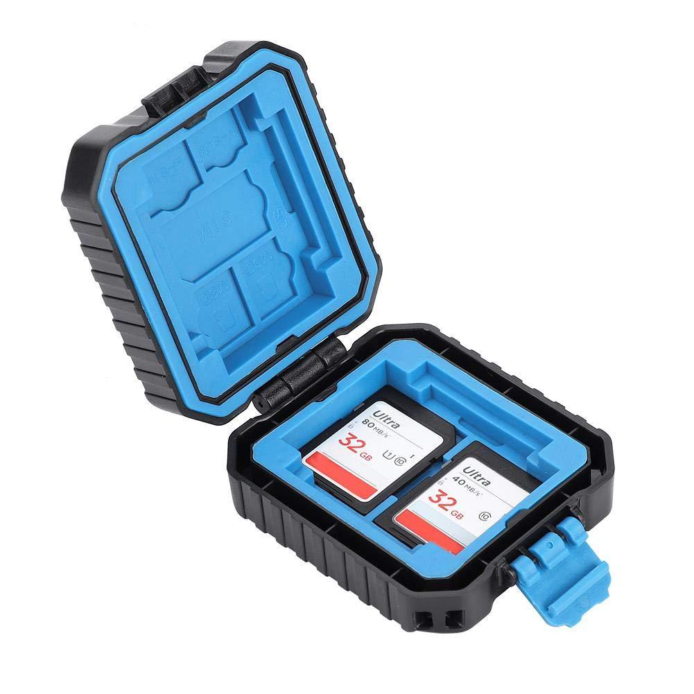  [AUSTRALIA] - Portable Memory Card Protective Case,Waterproof SD TF Cards Travel Carry Cover Shell Holder Box for Photography Lovers