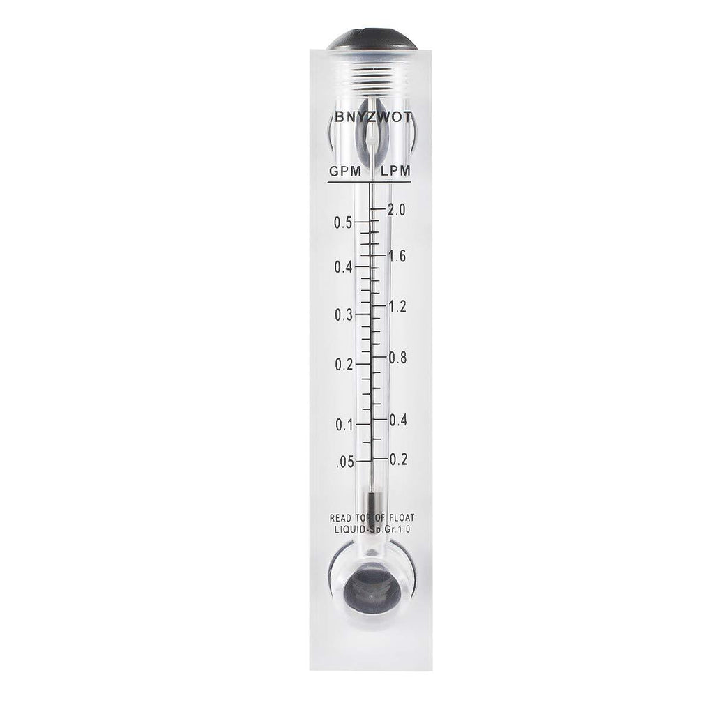 BNYZWOT Tubig Liquid Daloy ng Metro Flowmeter 1/2 PT Thread M-15 0.05-0.5GPM 0.2-2LPM - LeoForward Australia