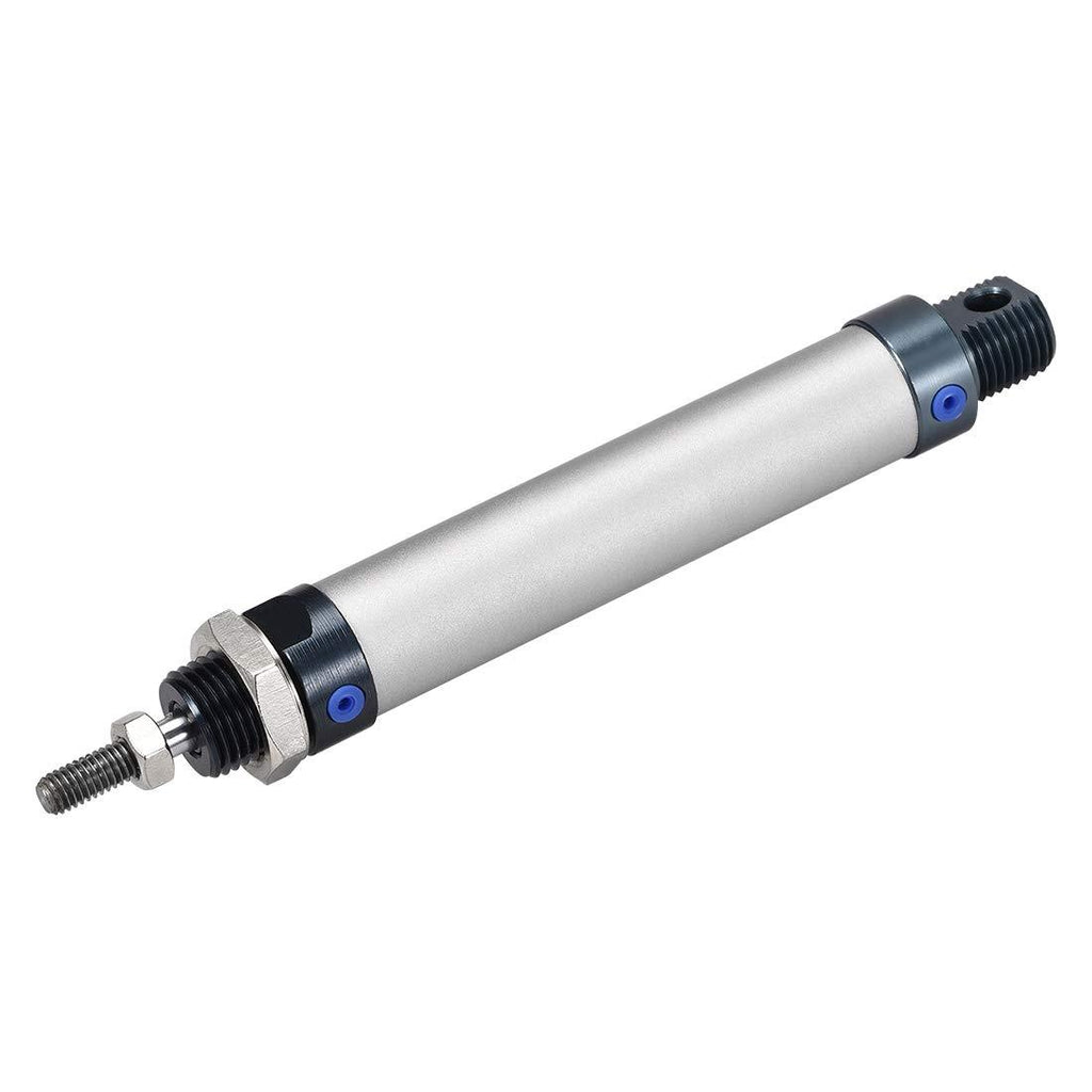 uxcell Pneumatic Air Cylinder MAL16 X 75,16mm Bore 75mm Stoke M6,Single Rod Double Action 16 x 75mm - LeoForward Australia