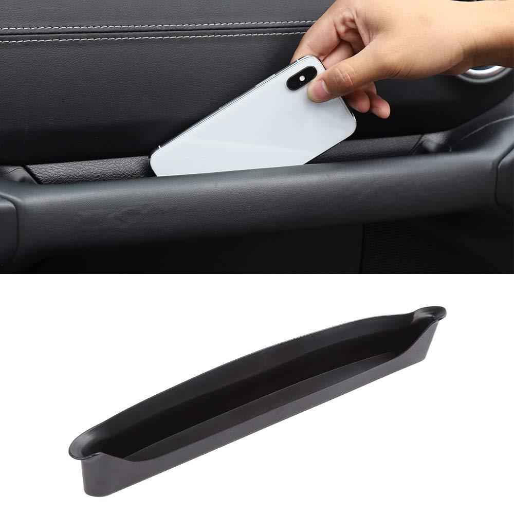  [AUSTRALIA] - Savadicar JL GrabTray Passenger Storage Tray Organizer Grab Handle Accessory Box for 2018-2019 Jeep Wrangler JL JLU & 2020 Jeep Gladiator JT, Interior Accessories, Black