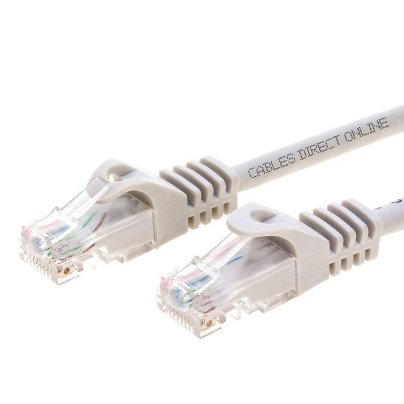 Cables Direct Online Snagless Cat6 Ethernet Network Patch Cable Gray 5 Feet 5ft - LeoForward Australia