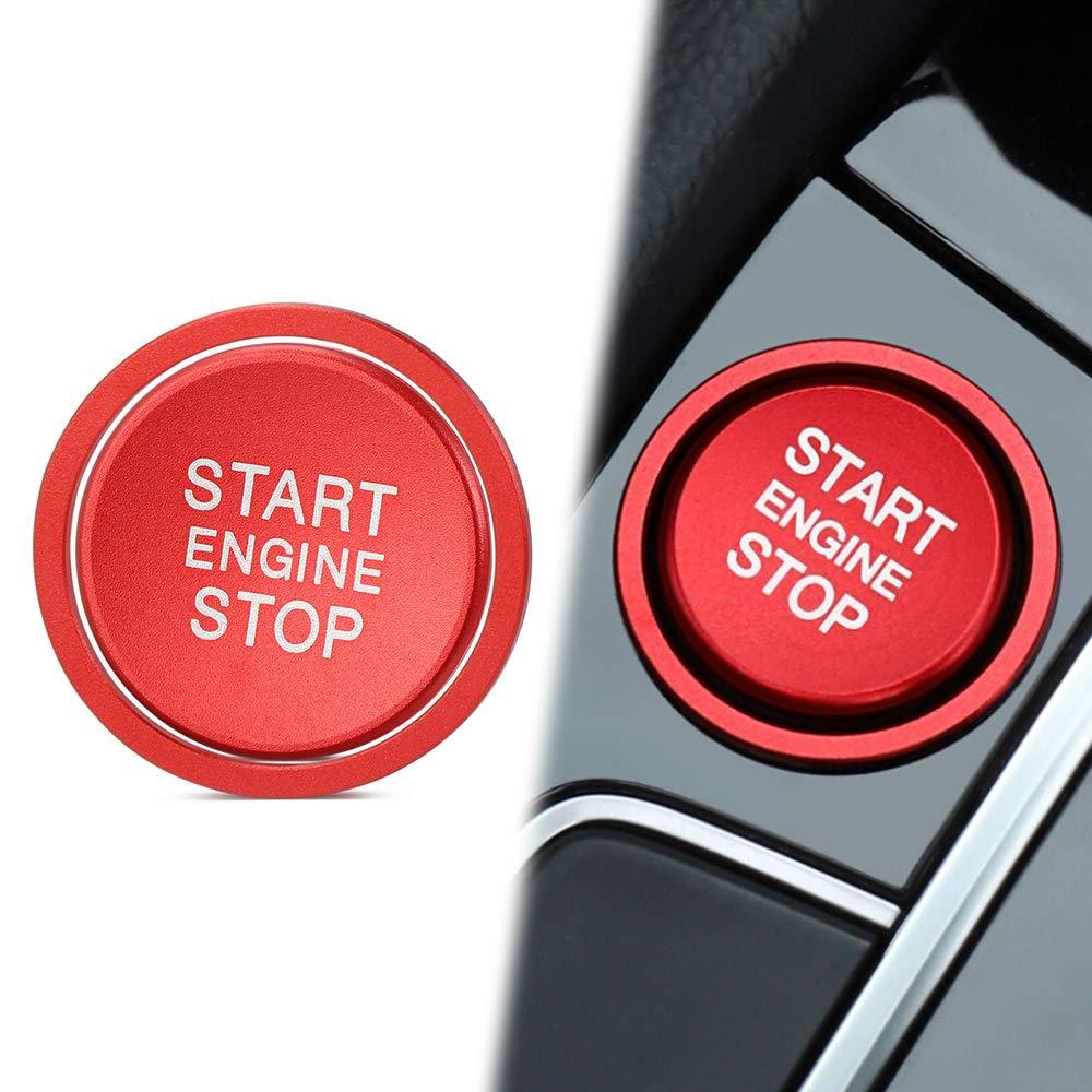 JessicaAlba Ceyes Car Styling Stickers Engine Start Stop Ring Accessories Case for Volkswagen Tiguan Touran CC Golf GTI R MK7 for VW Passat B8 B6 B5 Cover - LeoForward Australia