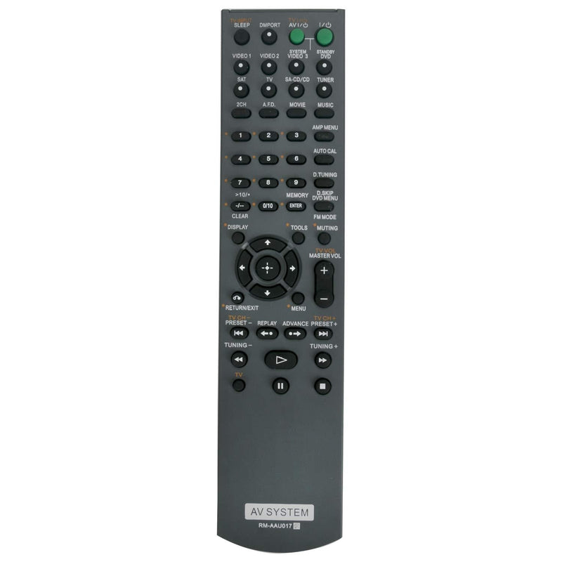 New RM-AAU017 Remote Control for Sony Audio/Video Receiver DAVC70 DAVC700 DAVC900 DAVS50 DAVS500 HCDS500 - LeoForward Australia