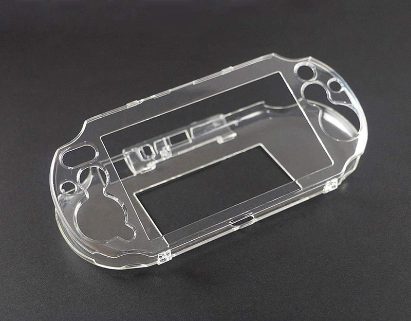  [AUSTRALIA] - Clear Hard Case Transparent Crystal Protective Cover Shell Skin for Sony psv2000 Psvita PS Vita PSV 2000 Crystal Body Protector