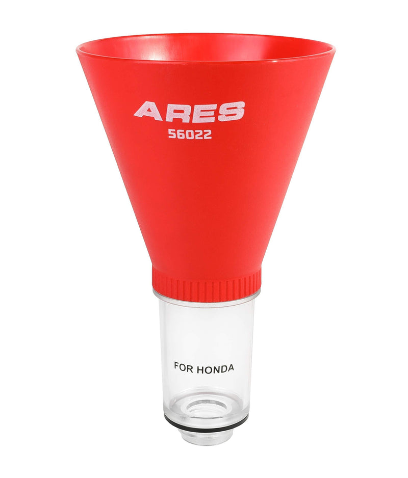  [AUSTRALIA] - ARES 56022 - Oil Funnel - Compatible with Honda and Nissan - Spill-Free Oil Filling - Easy to Use 1-Person Design - Fits Multiple Applications