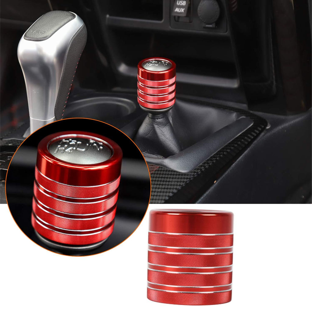  [AUSTRALIA] - ZTYCKJ Gear Shifter Knob Stick Head Lever Cover Trim for Toyota 4Runner TRD Pro Offroad Car Styling Accessoies 2010-2019 2018 (Red) Red