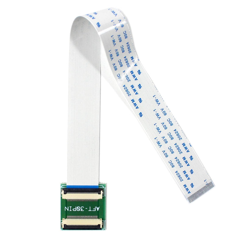  [AUSTRALIA] - VSDISPLAY 30Pin to 30Pin ZIF 0.5mm Connector Adapter with Extension Flat Cable FFC Extend