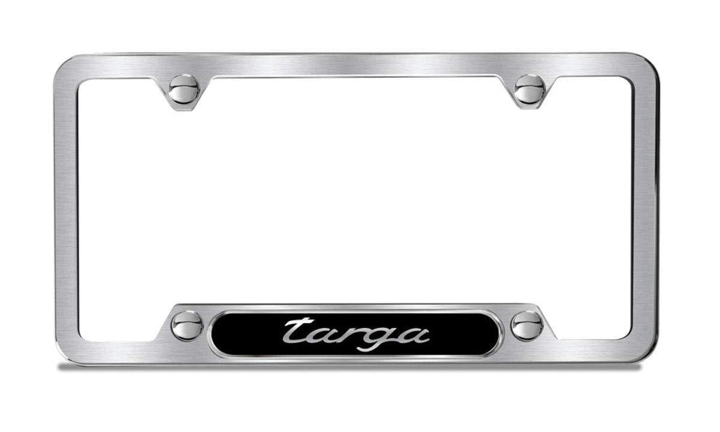 Porsche Targa Brushed Stainless Steel Licence Plate Frame - LeoForward Australia