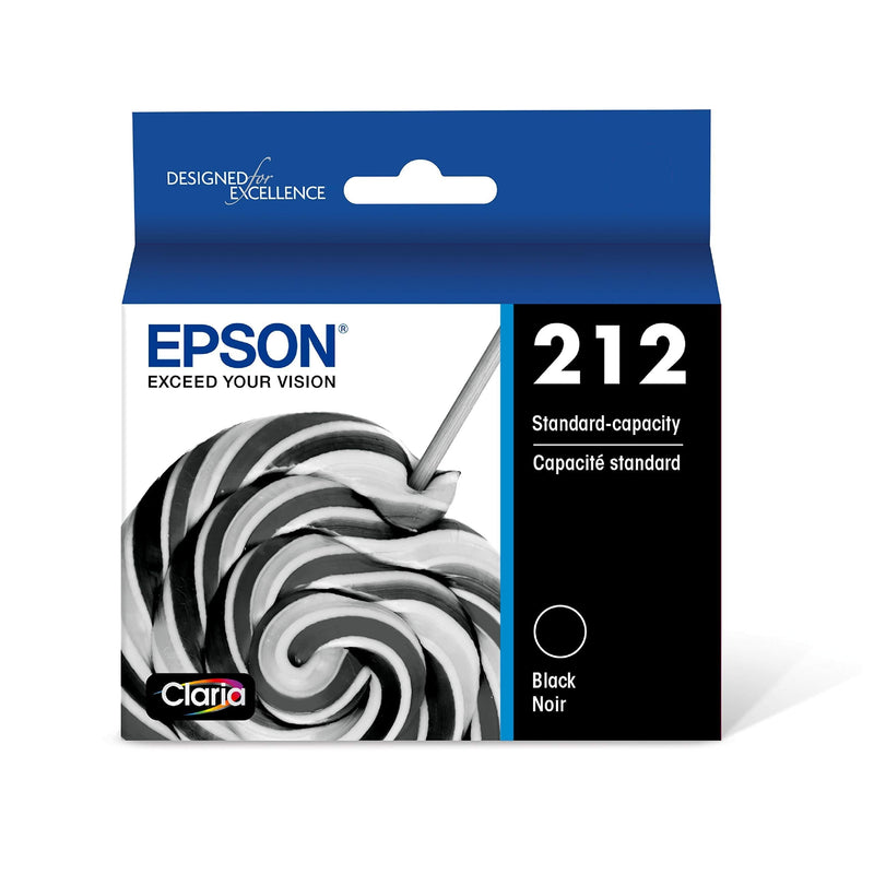 EPSON T212 Claria Ink Standard Capacity Black Cartridge (T212120-S) for select Epson Expression and WorkForce Printers - LeoForward Australia