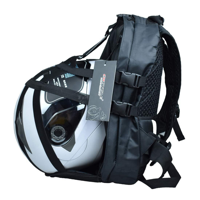  [AUSTRALIA] - CHCYCLE Motorcycle Helmet Backpack Bag Waterproof & Multifunctinal Sports Backpack with Large Capacity 36L