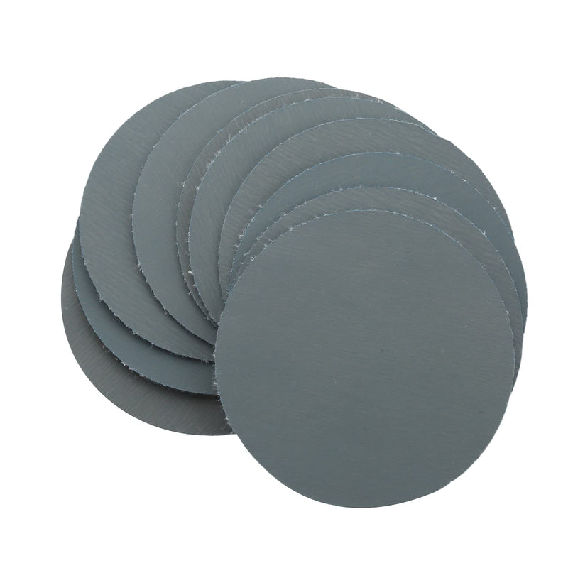  [AUSTRALIA] - Utoolmart 3 Inch 75mm Dia Hook and Loop Sanding Disc 3000Grits Flocking Sandpaper for Random Orbit Sander Gray10Pcs