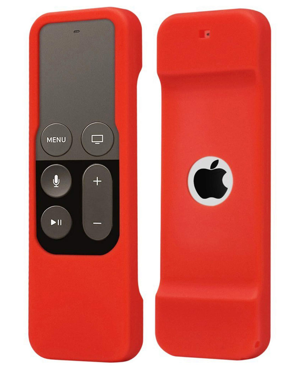 Remote Case Compatible with Apple TV 4K (5th) and 4th Generation, Auswaur Shock Proof Silicone Remote Cover Case Compatible with Apple TV 4th Gen 4K 5th Siri Remote Controller - Red - LeoForward Australia