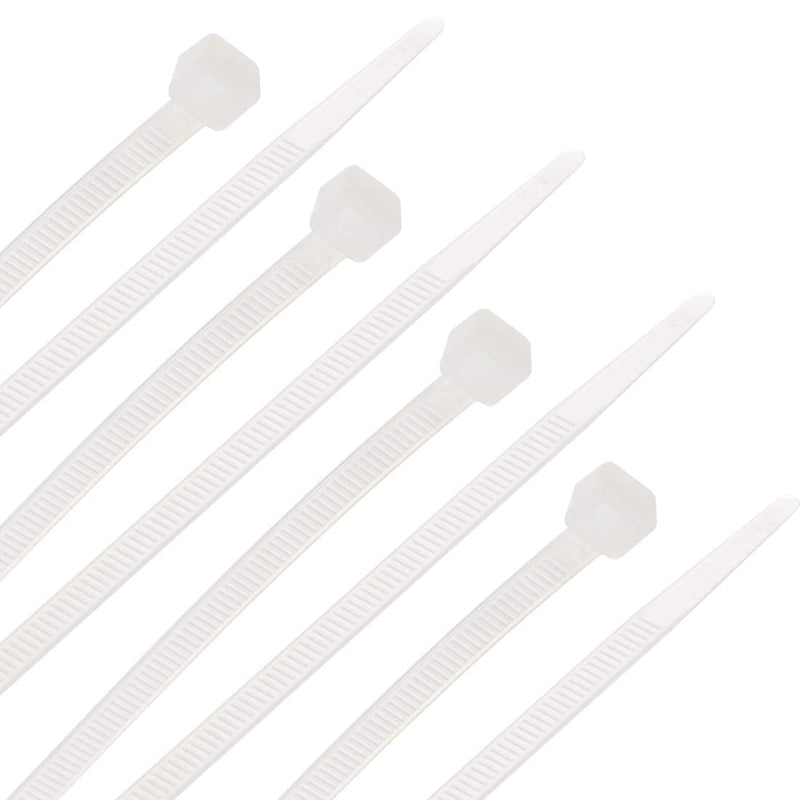  [AUSTRALIA] - uxcell Nylon Cable Ties 16 Inch Self-Locking Zip Ties 0.2 Inch Width White 50pcs