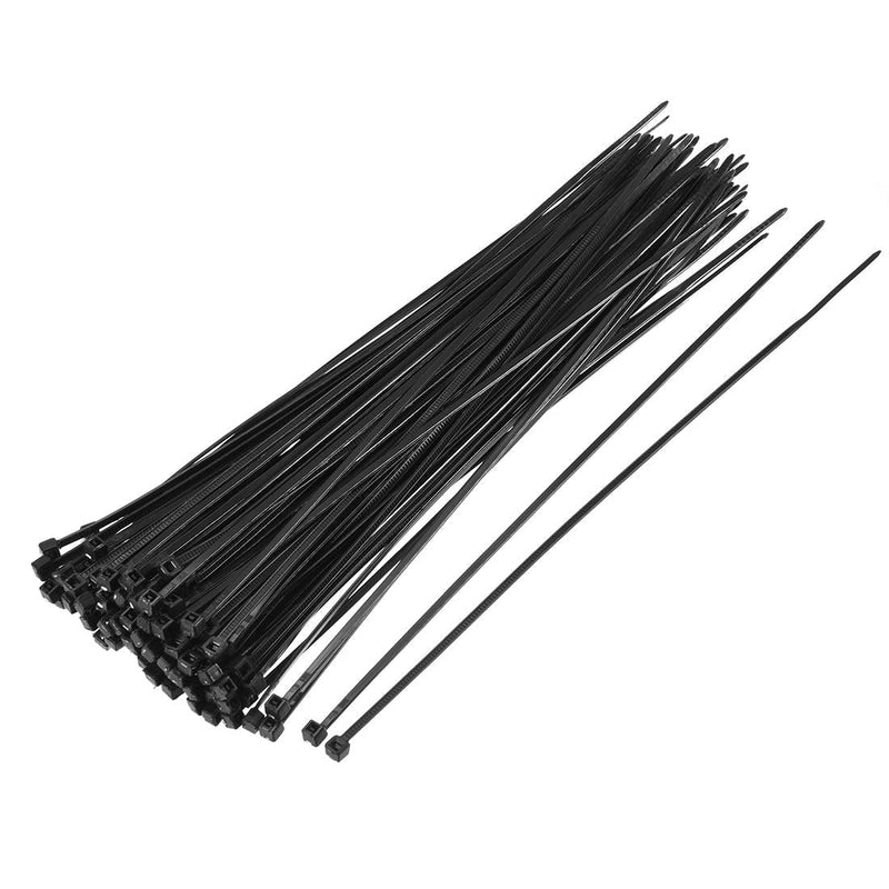  [AUSTRALIA] - uxcell Nylon Cable Ties 8 Inch Self-Locking Zip Ties 0.08 Inch Width Black 250pcs