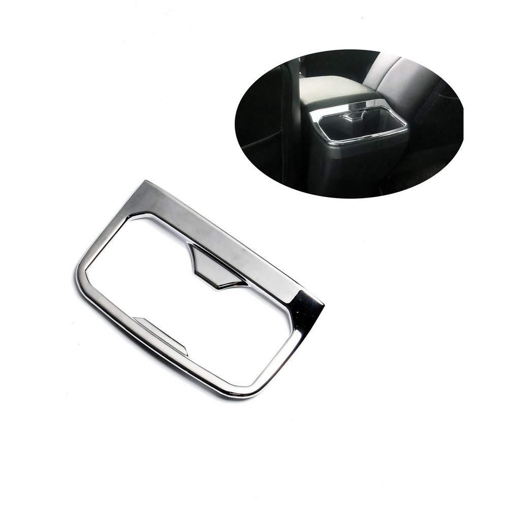  [AUSTRALIA] - Fit for 2015-2020 TOYOTA Tacoma chrome rear seat armrest cup holder panel cover trim 2016 2017 2018 2019 Accessories