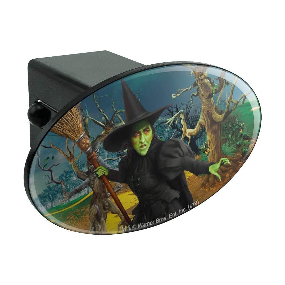  [AUSTRALIA] - Graphics and More Wizard of Oz Wicked Witch Character Oval Tow Trailer Hitch Cover Plug Insert 2 Inch Receivers