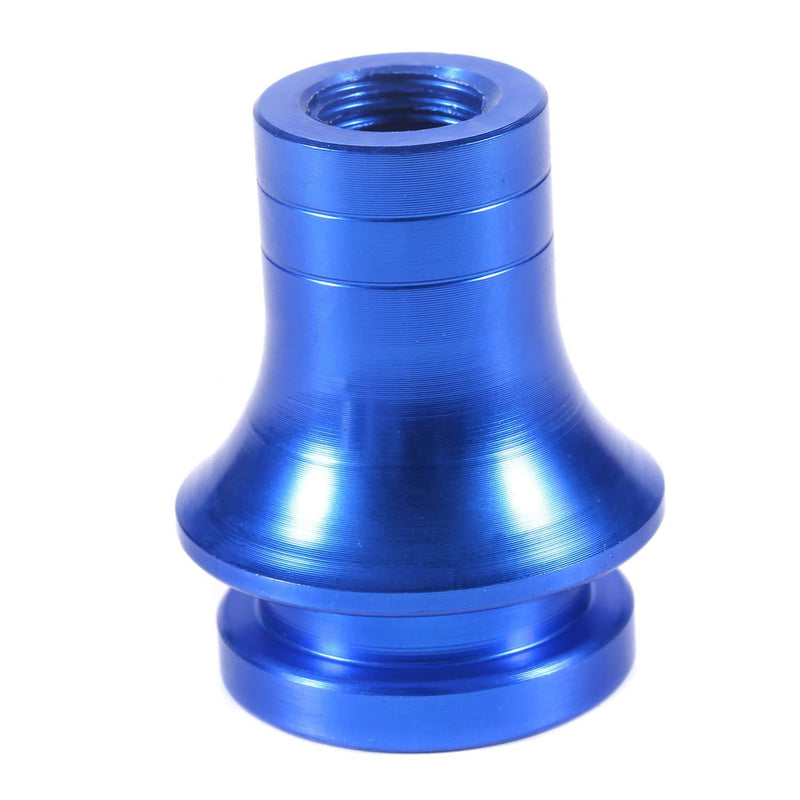  [AUSTRALIA] - Baishineng Shift Knobs Boot Retainer Adapter Gear Stick Shifter Connector with Aluminum, M10 X 1.5 Thread (Blue) blue