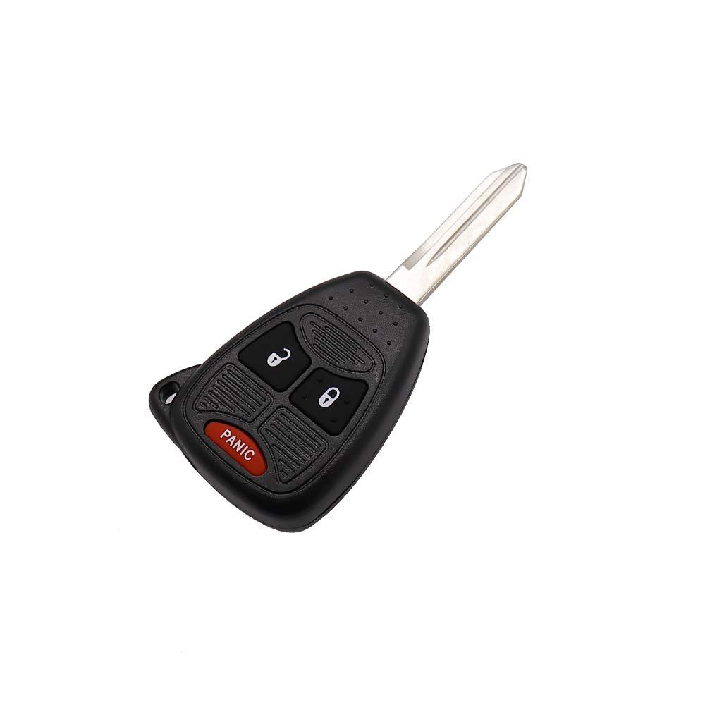  [AUSTRALIA] - DRIVESTAR Keyless Entry Remote Car Key Replacement for Chrysler Dodge Jeep Use 3 Button Replacement for OHT692427AA