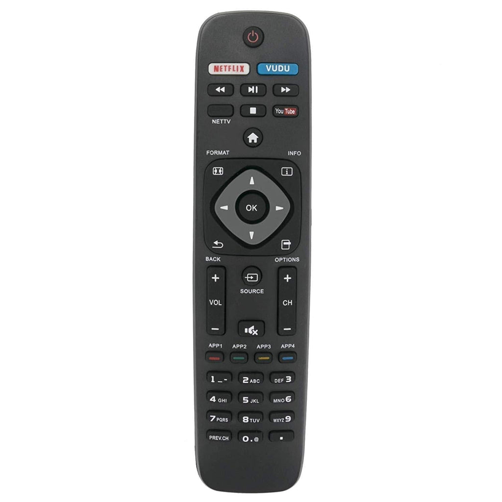 New Replacement Remote Control for URMT41JHG006 50PFL5901 50PFL5901/F7 55PFL5601 55PFL5601/F7 55PFL6900 55PFL6900/F7 55PFL4609/F7 Philips Smart TV - LeoForward Australia
