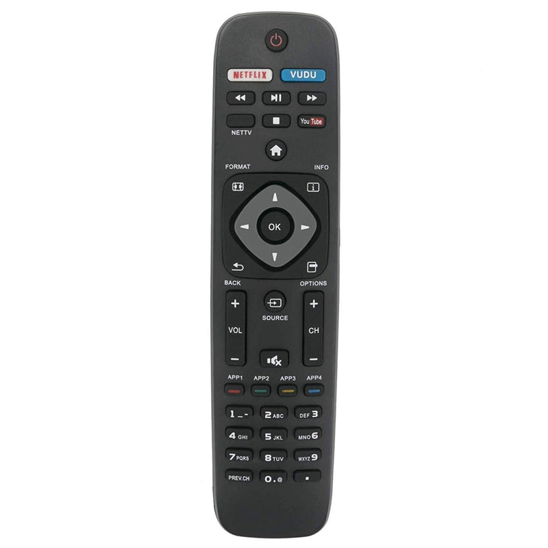 New Replacement Remote Control for URMT41JHG006 50PFL5901 50PFL5901/F7 55PFL5601 55PFL5601/F7 55PFL6900 55PFL6900/F7 55PFL4609/F7 Philips Smart TV - LeoForward Australia