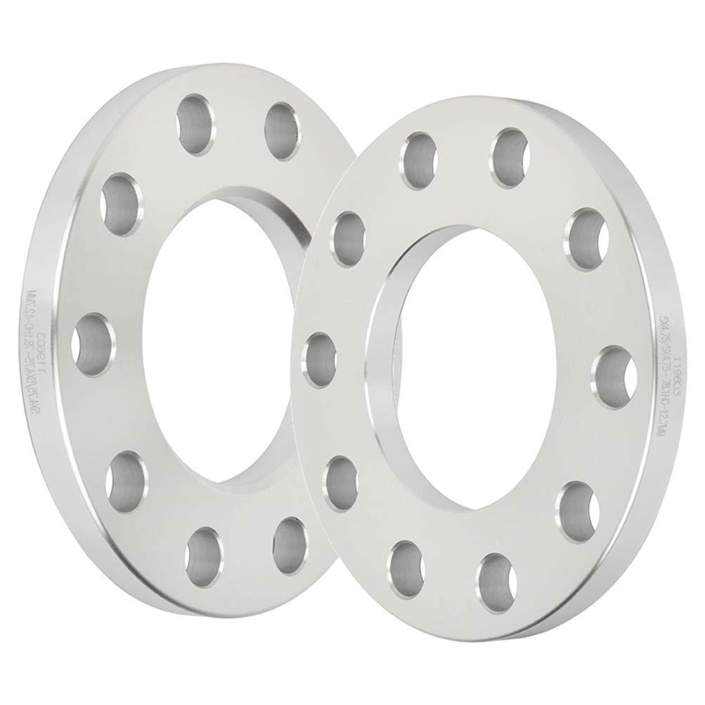  [AUSTRALIA] - ECCPP 2PCS 5x4.75 to 5x4.75 Wheel Spacers 1/2" 78.1mm CB Compatible with Dodge Charger Dodge Coronet Dodge Nitro Ford Crestline As Shown 2x