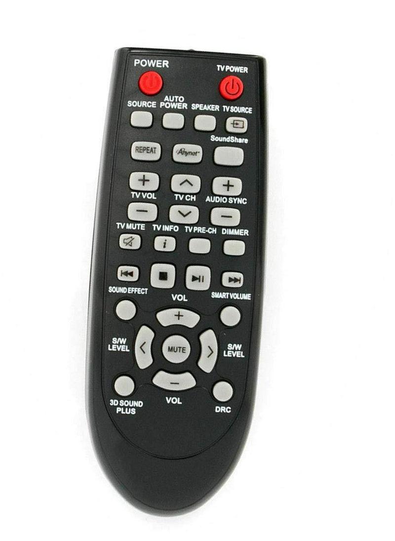 Replaced Remote Control Compatible for Samsung HW-D350 HW-D450/ZF HW-D551/XZ HW-E450ZAZZ01 HW-F350/ZA HW-F551/ZAZZ01 HW-FM35/ZA HW-H550ZA Home Theater Sound Bar System - LeoForward Australia