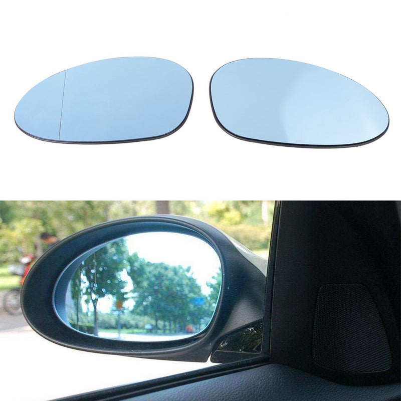 Rear Mirror cover for BMW E82 E88 E46 E85 E90 E91 Right + Left Side Car Heated Mirror Glass Left & Right - LeoForward Australia