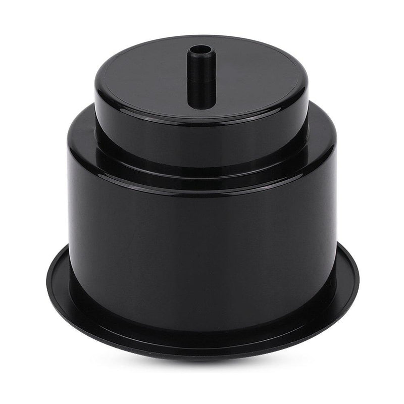  [AUSTRALIA] - Akozon Cup Holder Universal Marine RV Boat Yacht Plastic Drink Cup Bottle Can Holder With Insert Drain Hole(Black) Black