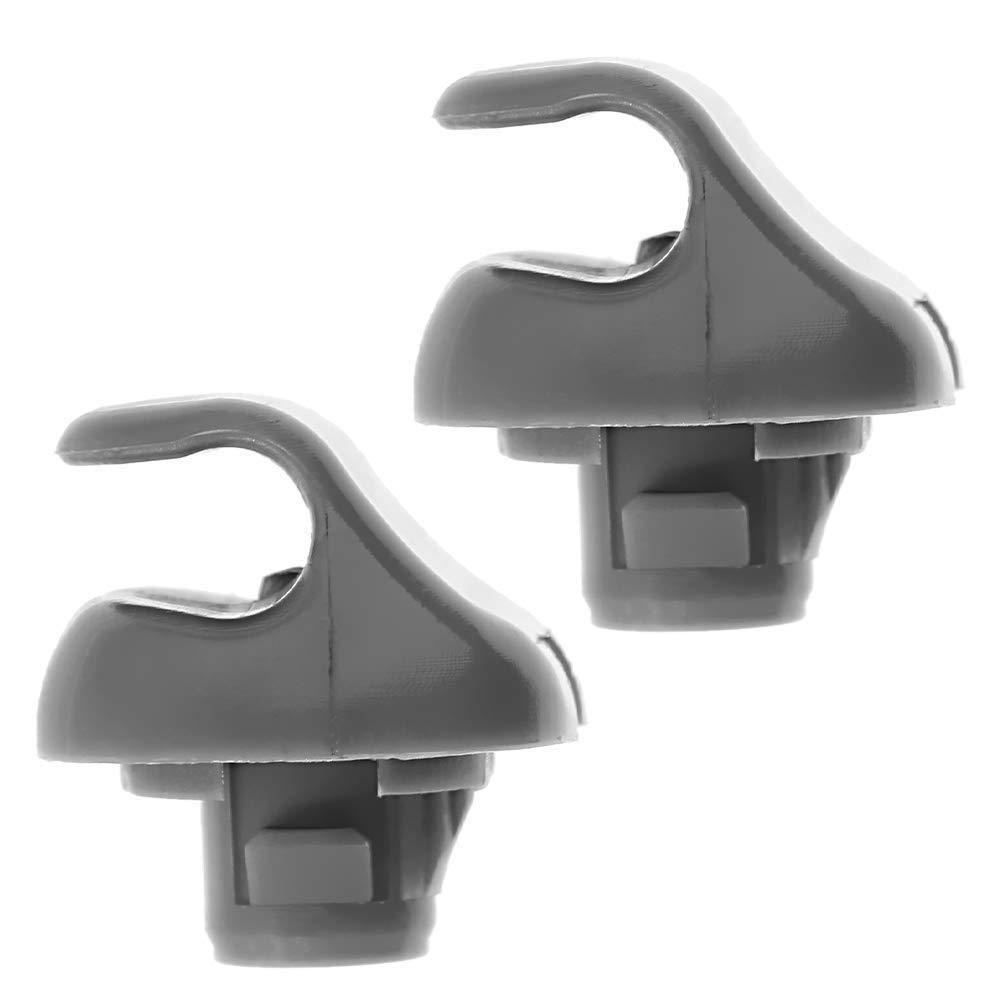  [AUSTRALIA] - Space-parts Sun Visor Retainer Support Hook Clips Bracket Sunvisor Retainer Clips for Honda Fit Civic CR-V Acura TSX RSX Replace#74437, 88217S04003ZA, 88217-S04-003ZA (2Pcs)