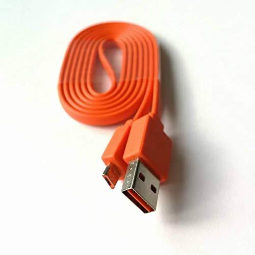 Replacement Tour Flat Charging Power Cable Cord for JBL Charge 3, Charge 2, Flip 4, Pulse 2, Flip 2, Flip 3, Pulse, Go, Clip Plus, Clip, Micro II, Micro, Trip, Charge, Charge 2 Plus Speaker (100CM) 100CM - LeoForward Australia