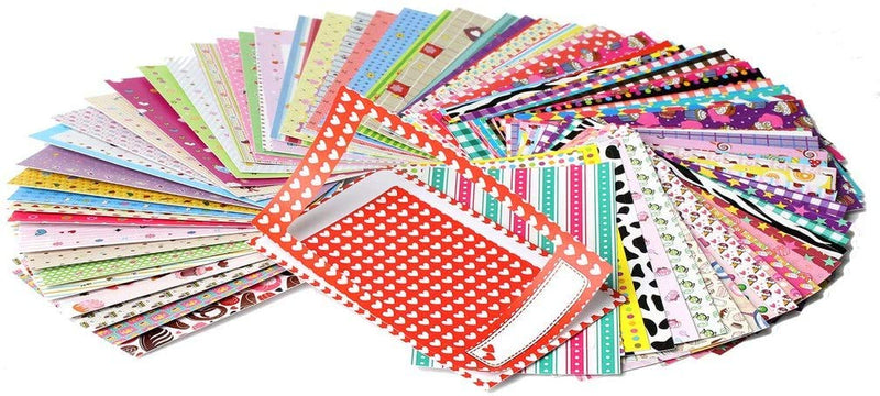  [AUSTRALIA] - Zink Colorful Fun & Decorative Stickers for 2x3 Photo Paper Projects Pack of 100 Compatible with Kodak, Lifeprint, Polaroid, HP, Canon, Fujifilm Wallpaper-Borders