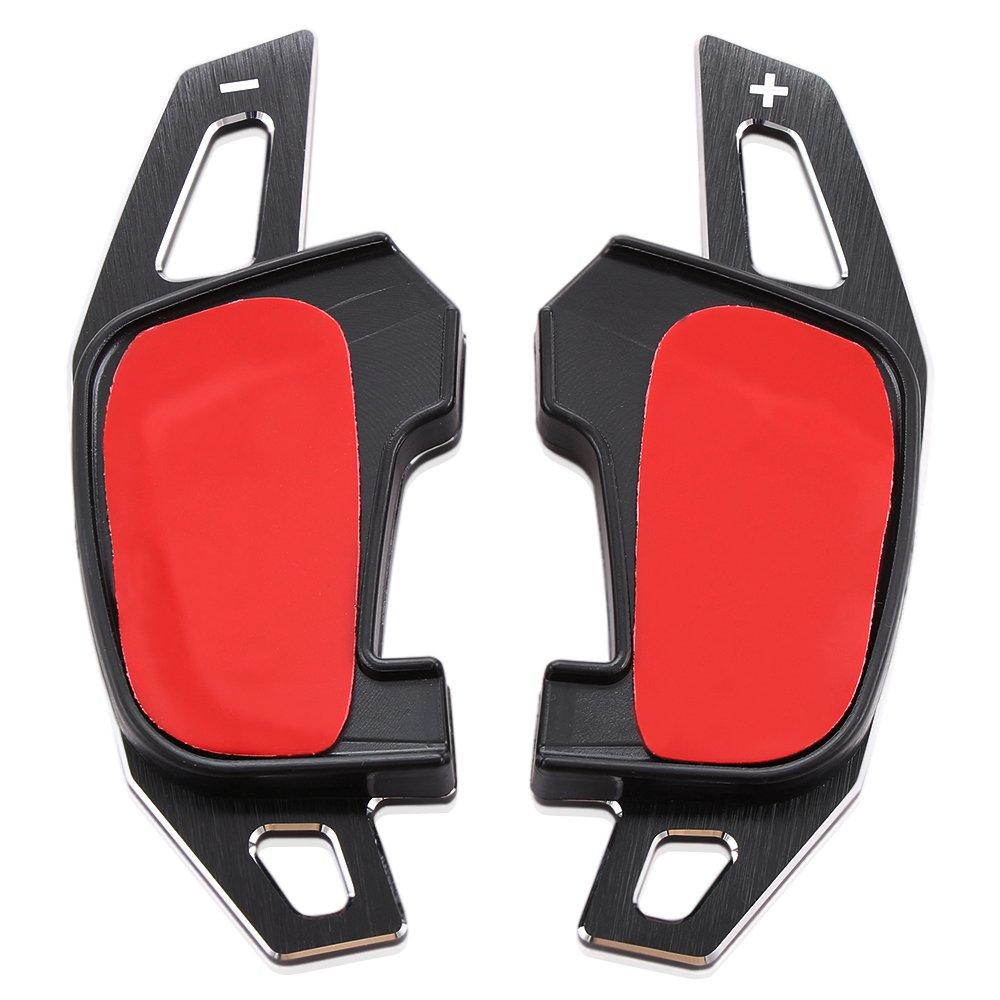  [AUSTRALIA] - Aluminum Steering Wheel Paddle Shifter Extensions Covers Fit for VW Volkswagen Golf 7 MK7 GTI